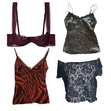 Mixed vintage lingerie bundle