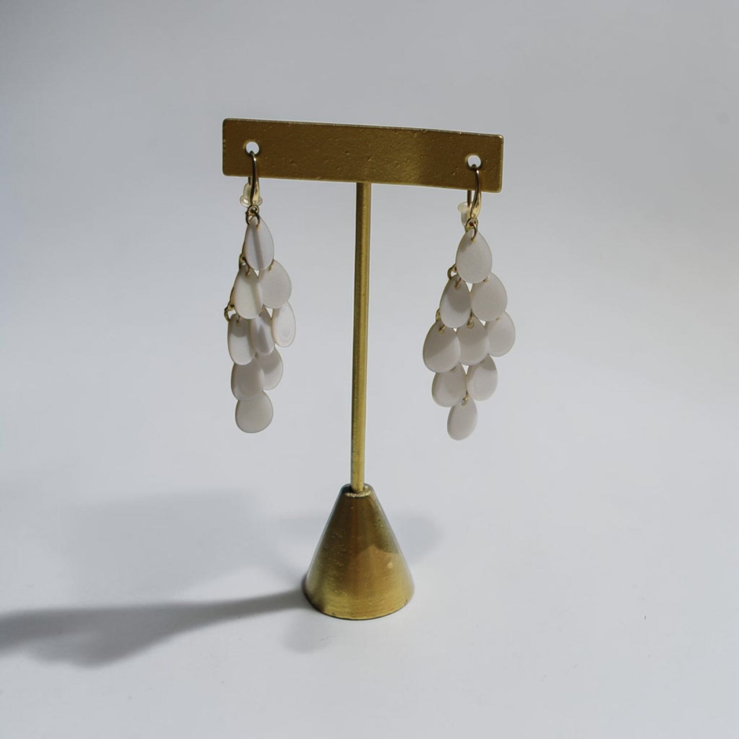 Pearl Veil Drop Earrings