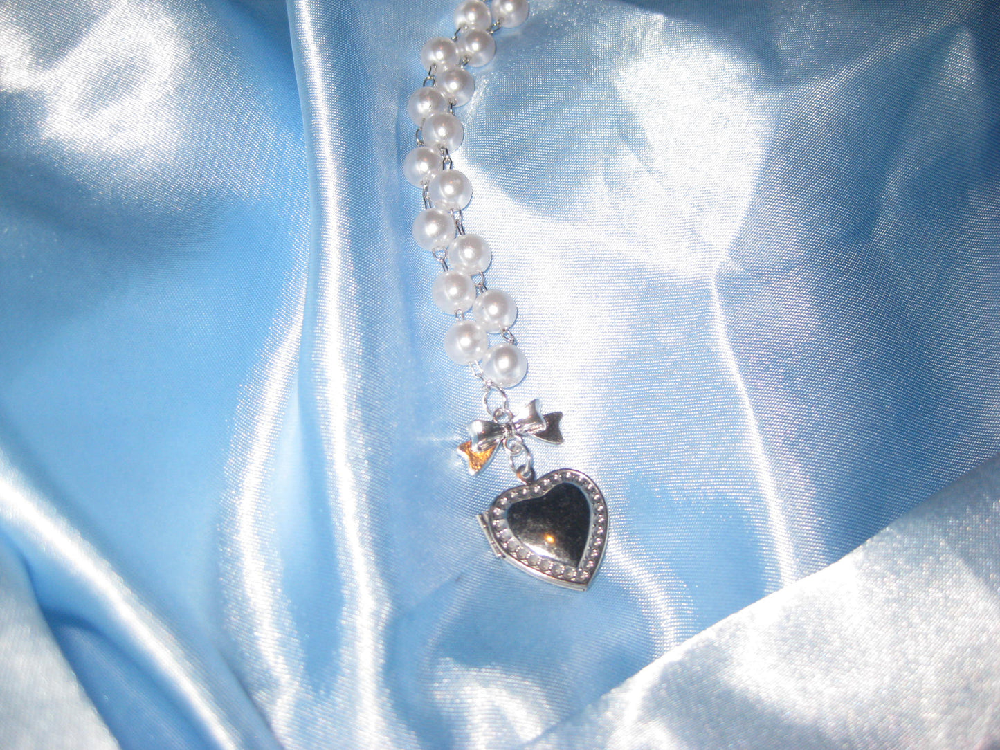pearl beaded locket