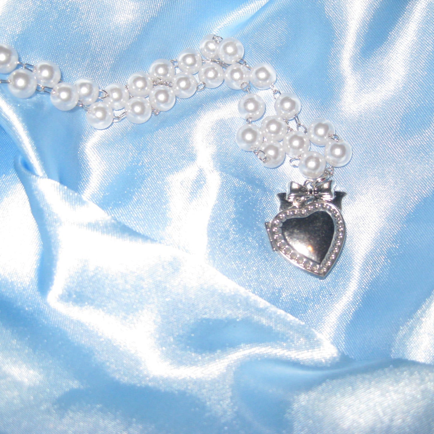 pearl beaded locket