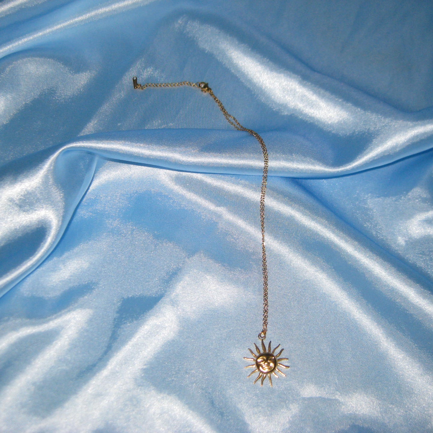 golden sun necklace