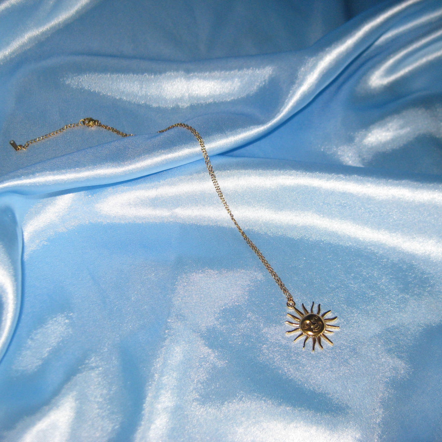 golden sun necklace