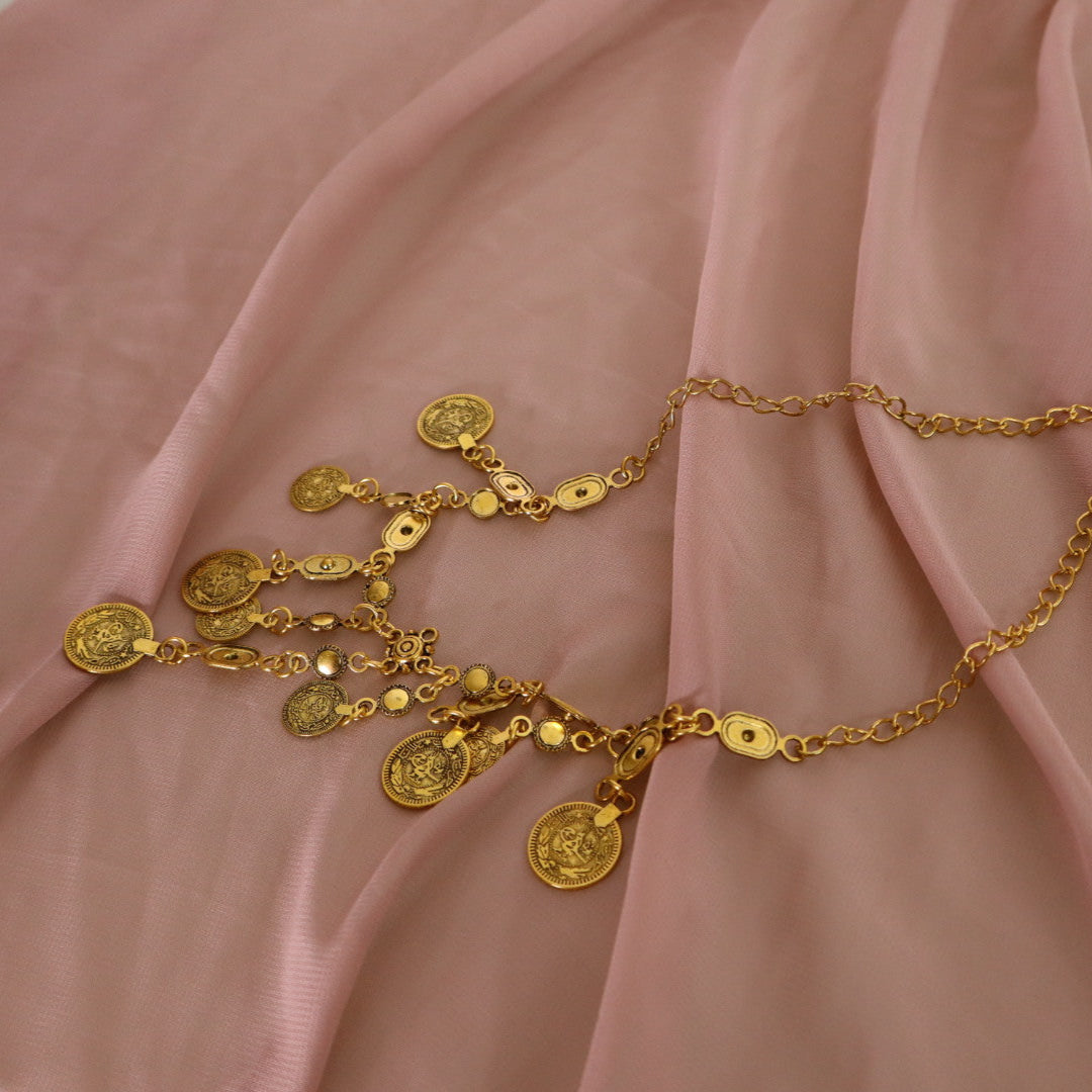 long bohemian pendant chain necklace