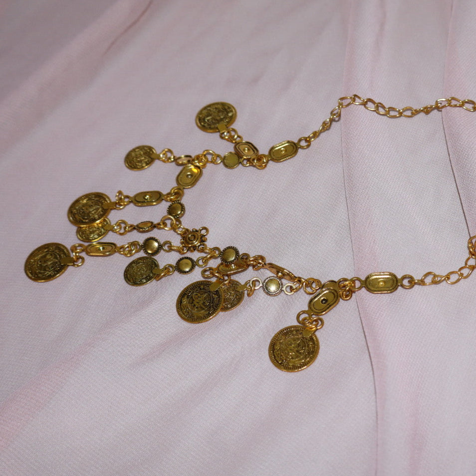 long bohemian pendant chain necklace