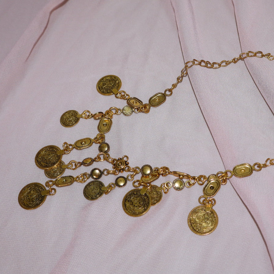 long bohemian pendant chain necklace