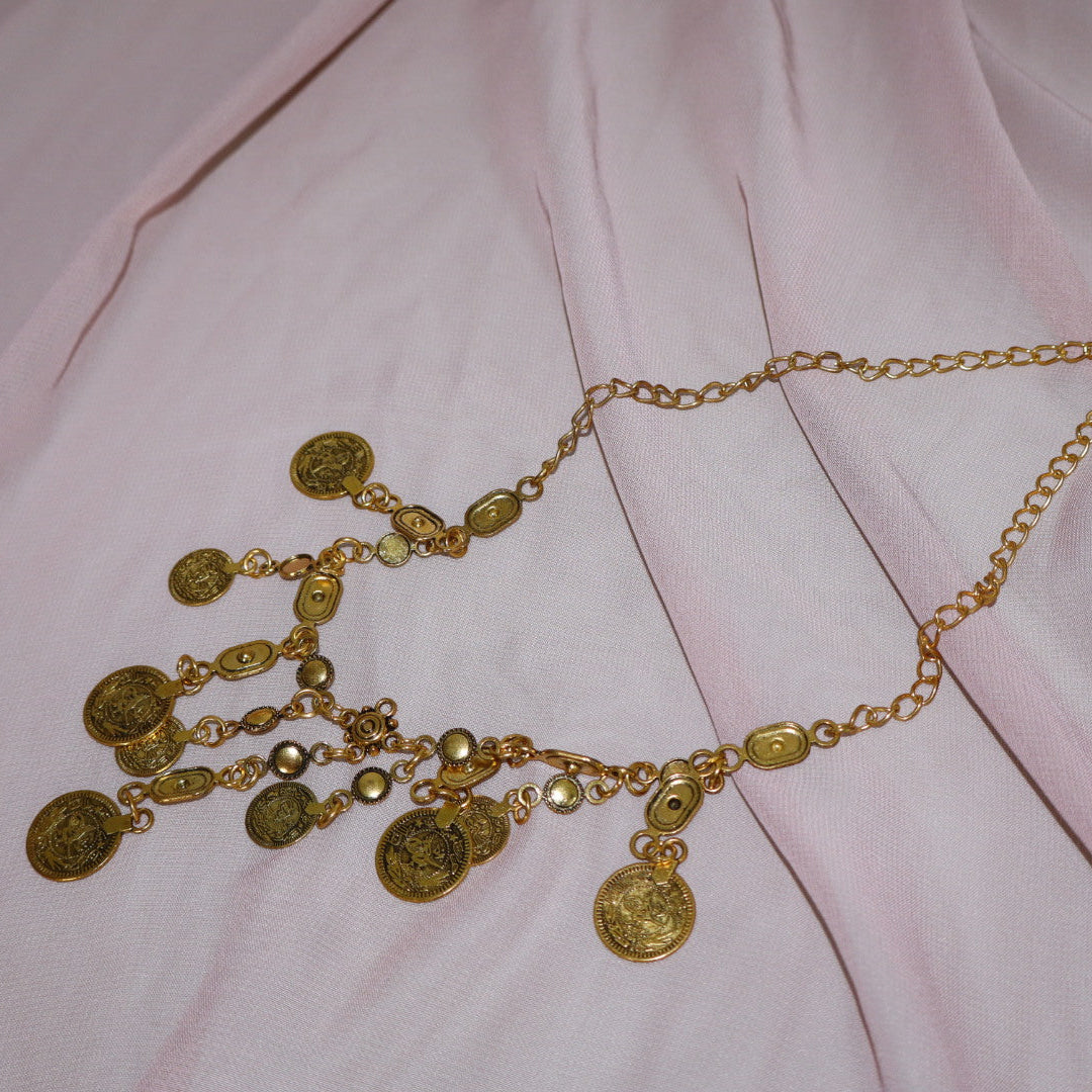 long bohemian pendant chain necklace