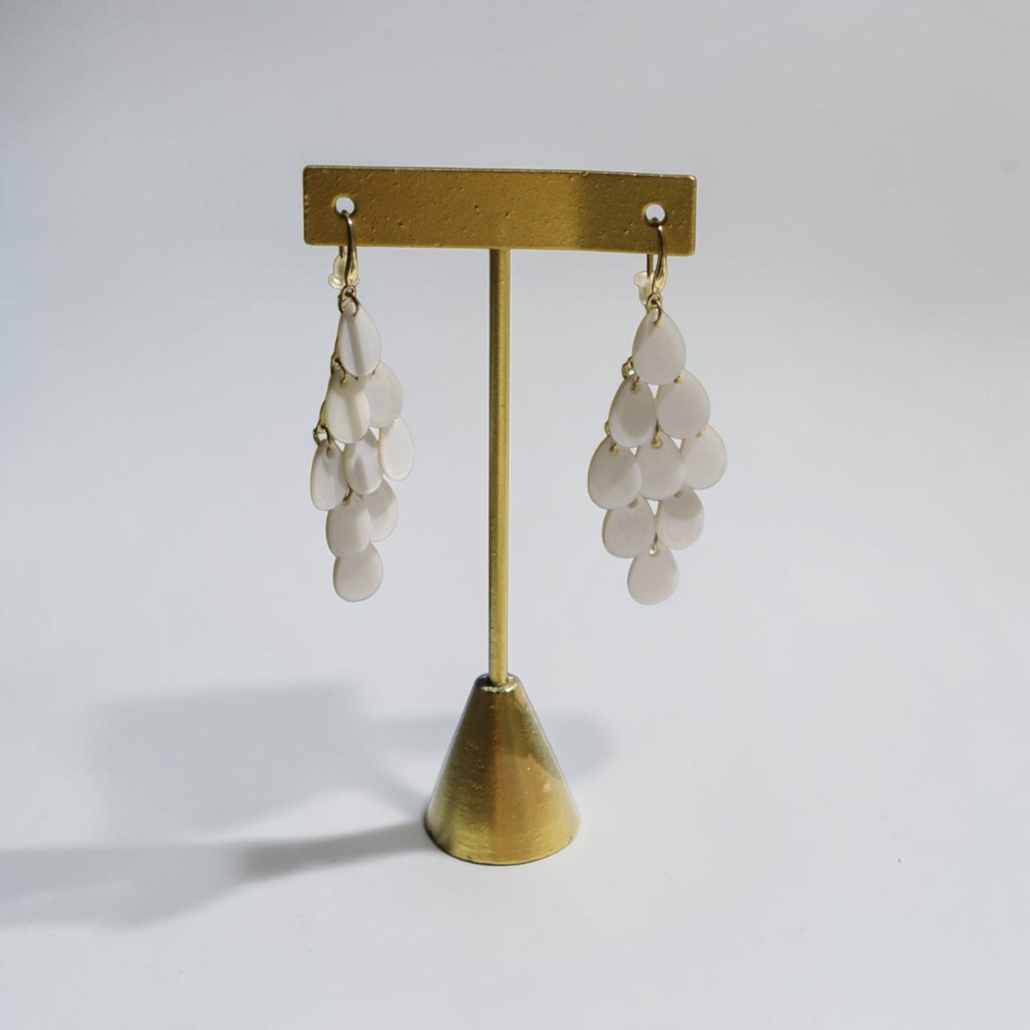 Pearl Veil Drop Earrings