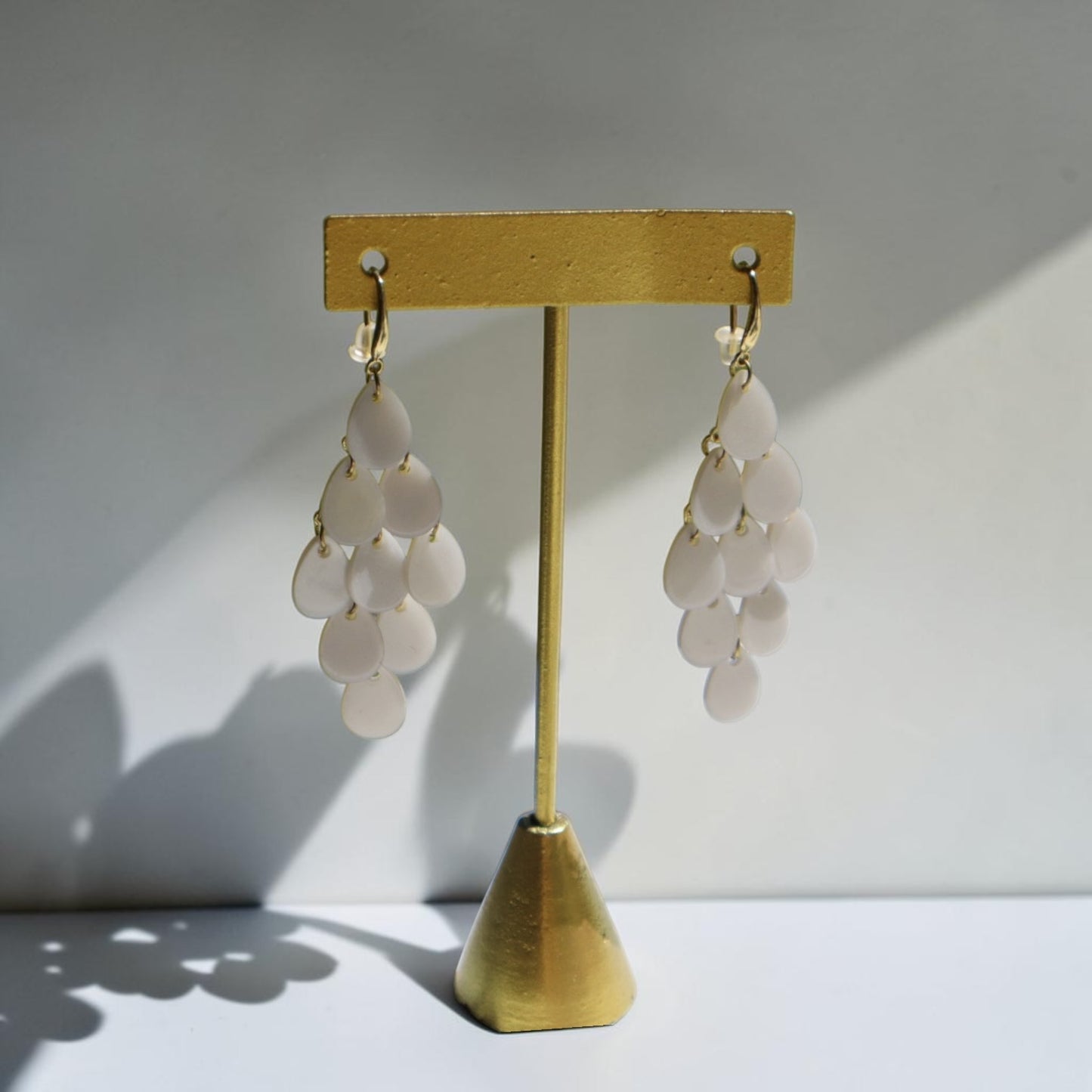 Pearl Veil Drop Earrings