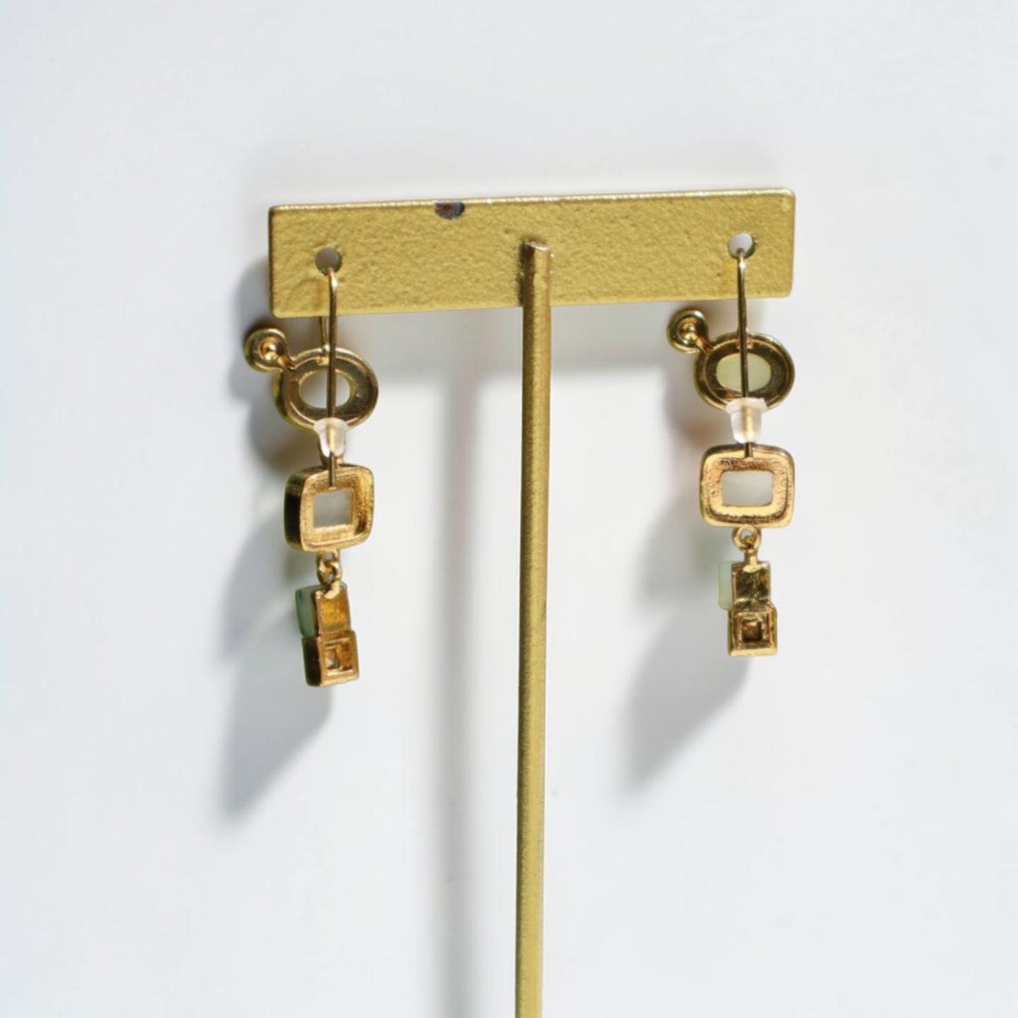 Golden Forest Drop Earrings
