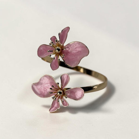 Pink Bloom Bangle