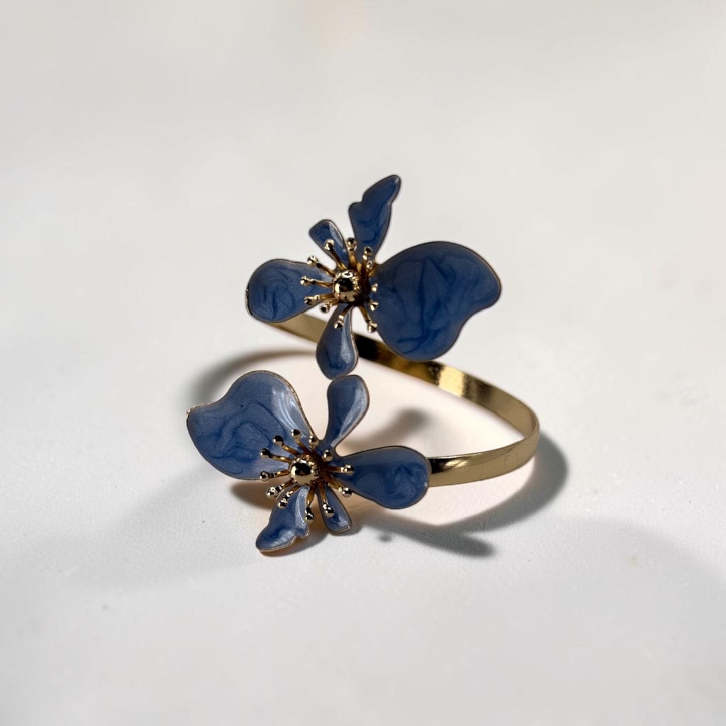Sky Blue Butterfly Bangle