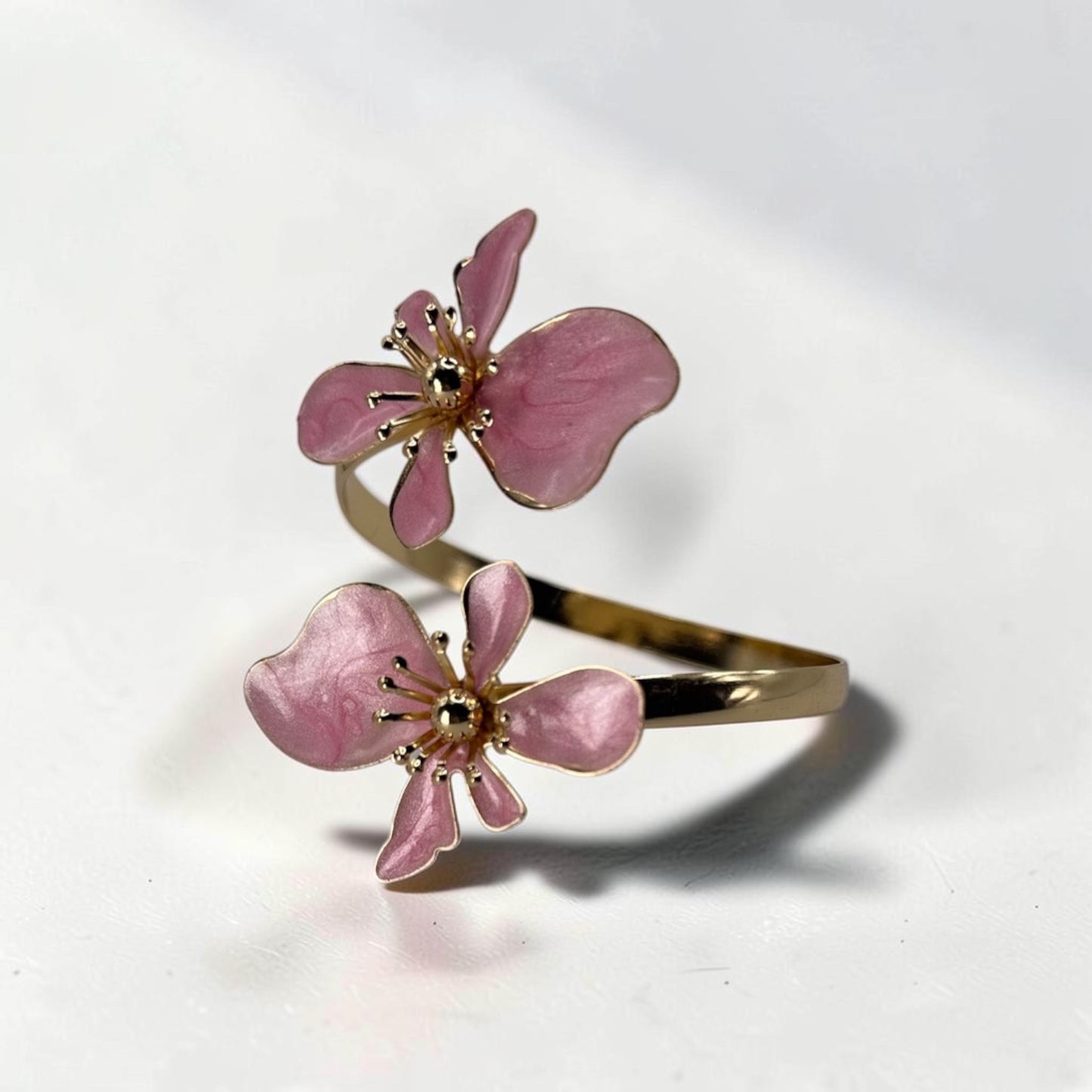 Pink Bloom Bangle