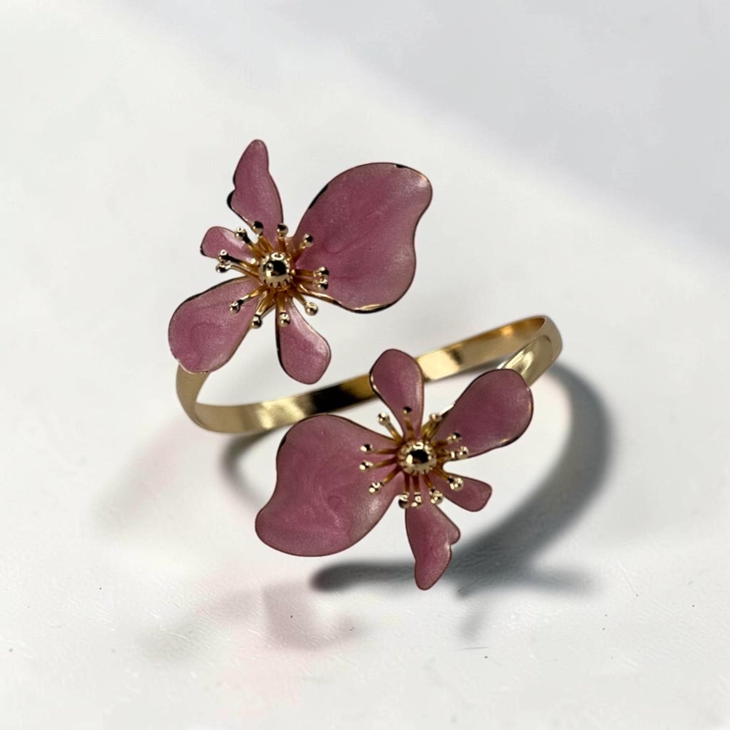 Pink Bloom Bangle