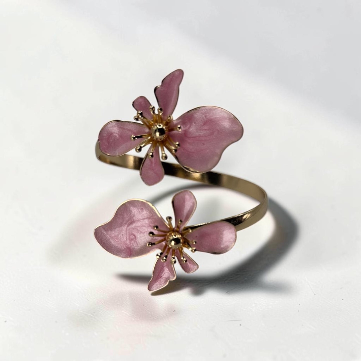Pink Bloom Bangle