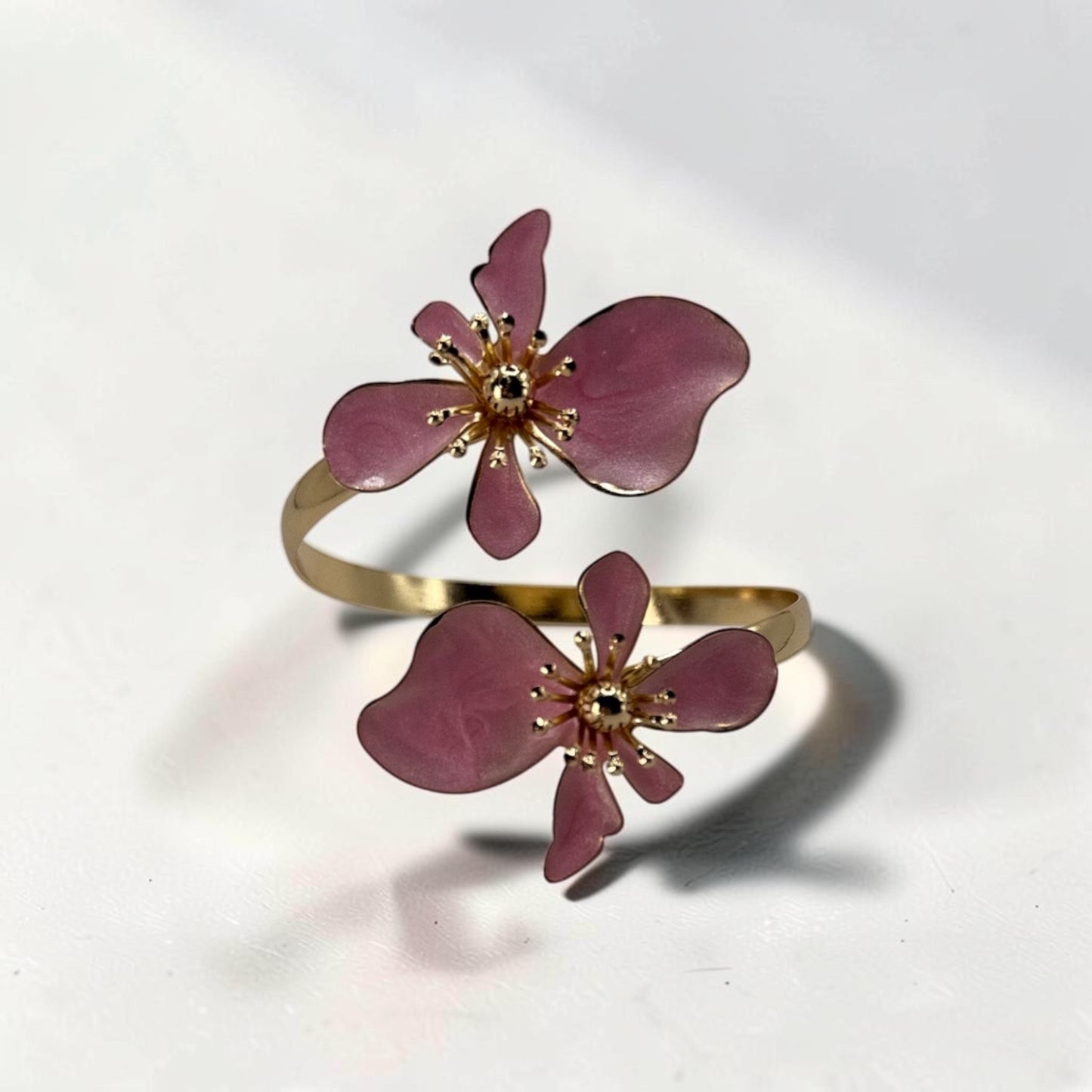 Pink Bloom Bangle