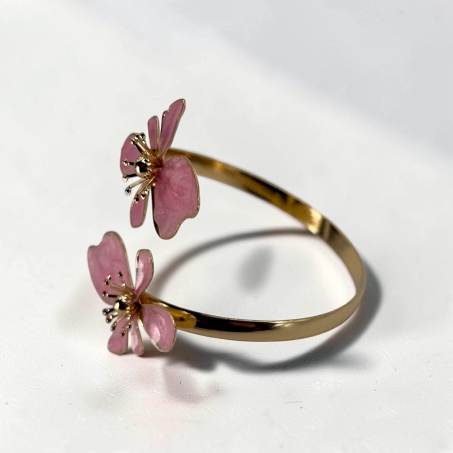 Pink Bloom Bangle