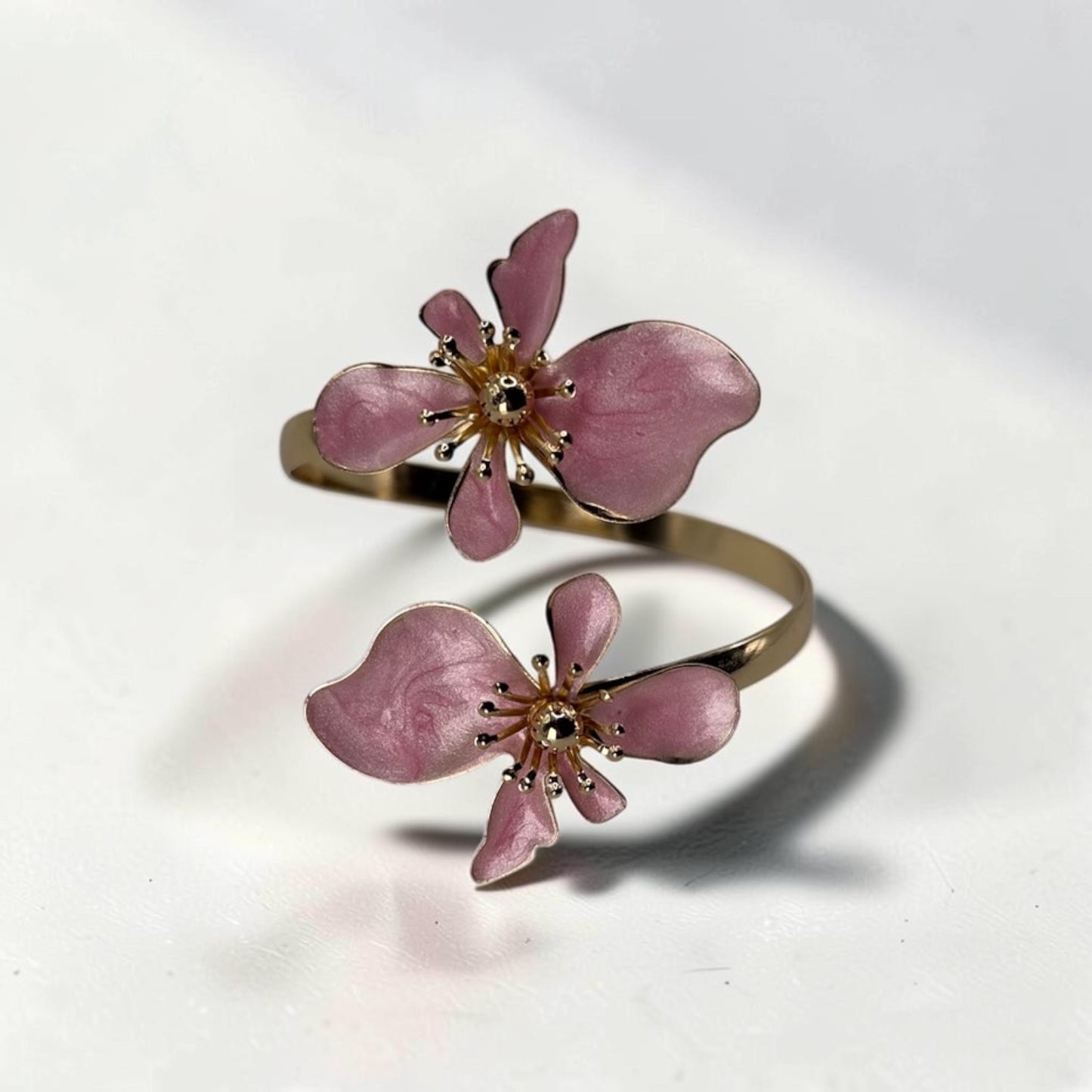 Pink Bloom Bangle