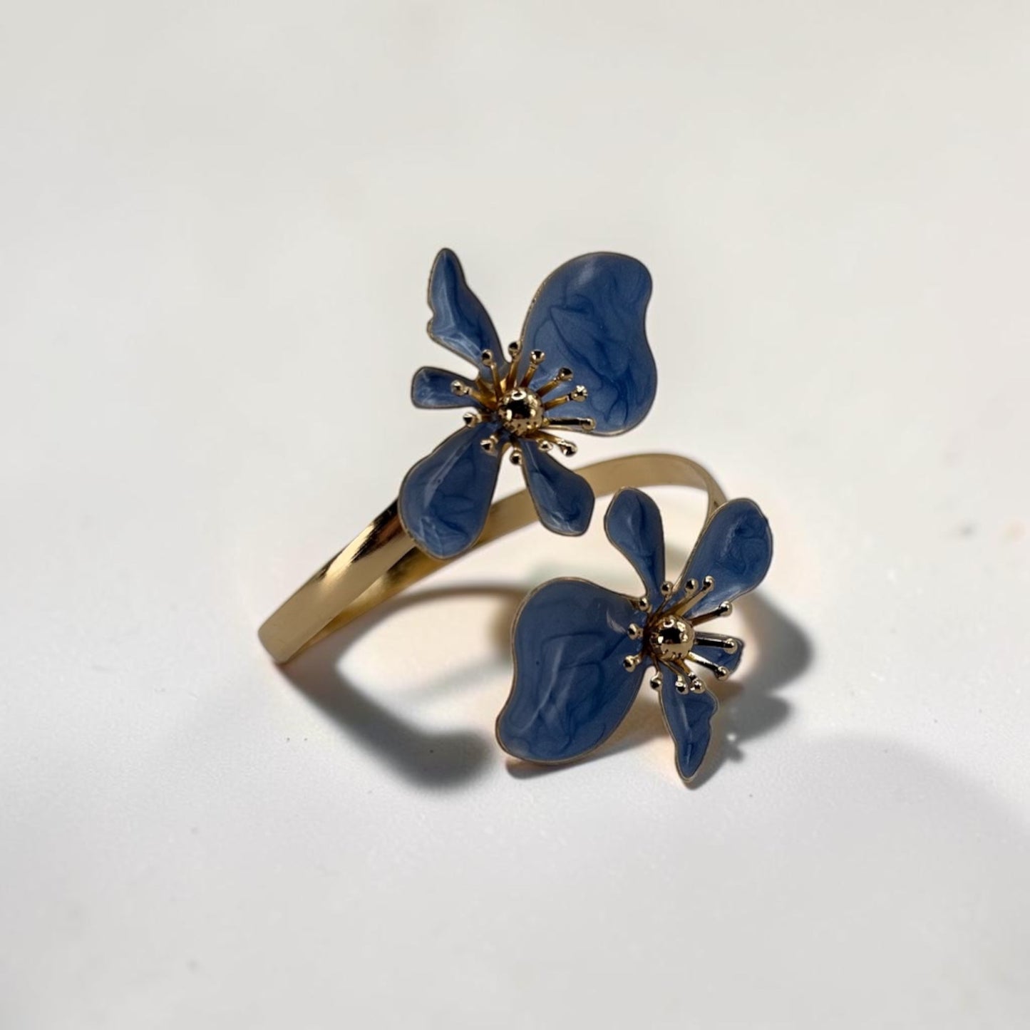 Sky Blue Butterfly Bangle