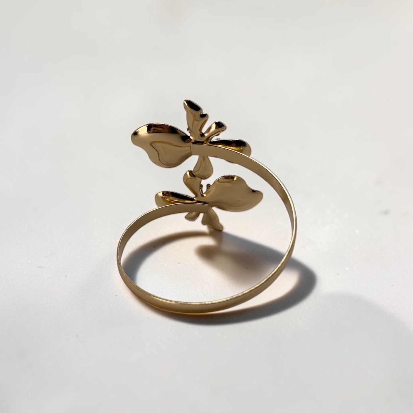 Sky Blue Butterfly Bangle