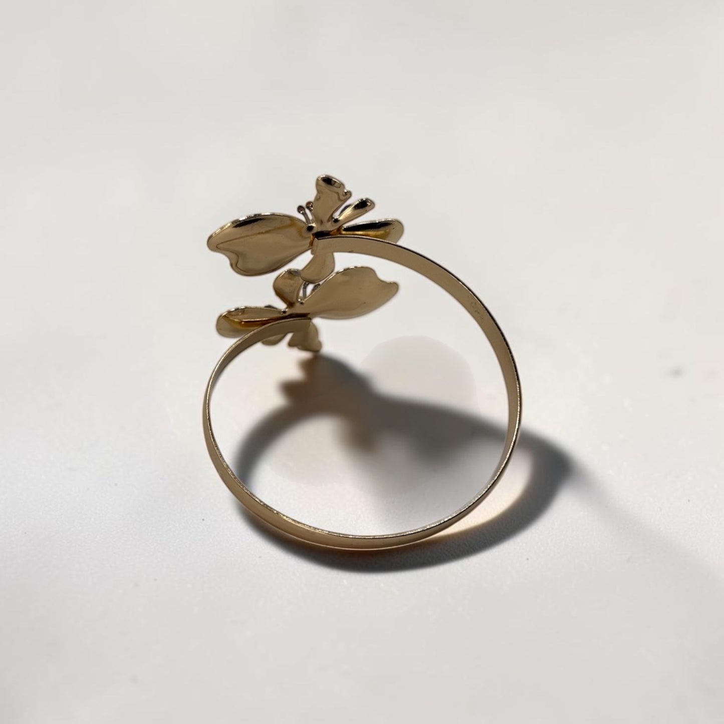 Sky Blue Butterfly Bangle